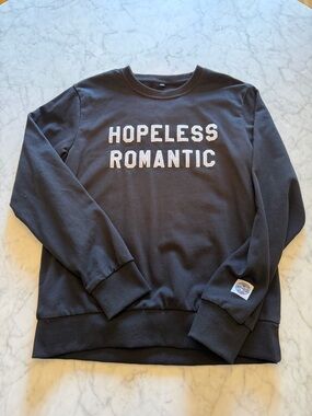 Bouncing Souls Band - Hopeless Romantic Crewneck Sweatshirt - Black